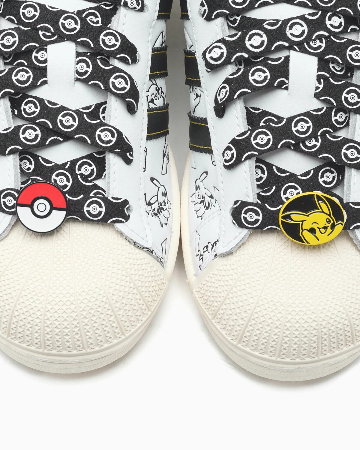 Pokémon x adidas Superstar Pikachu White 2026 KI2857