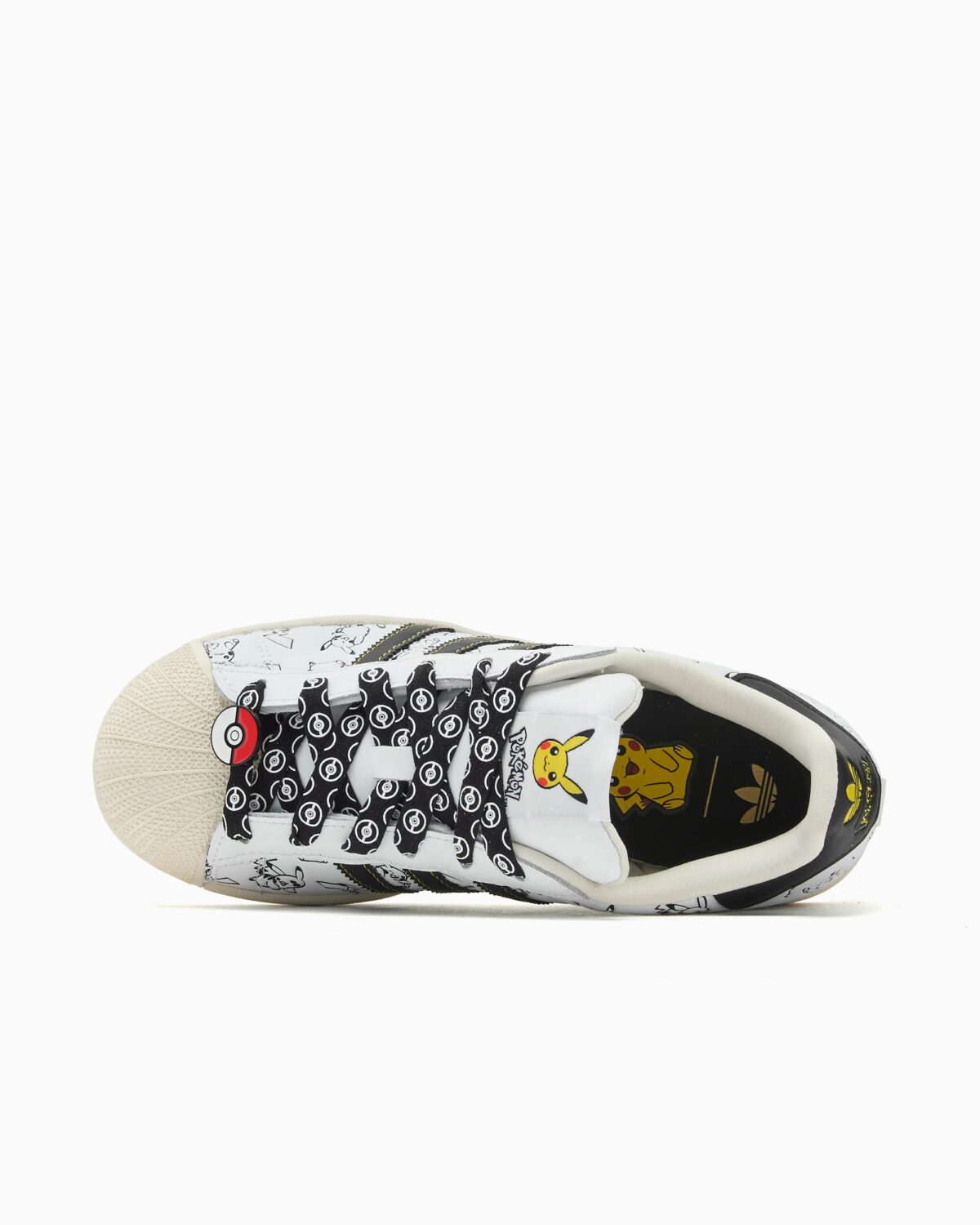 Pokémon x adidas Superstar Pikachu White 2026 KI2857
