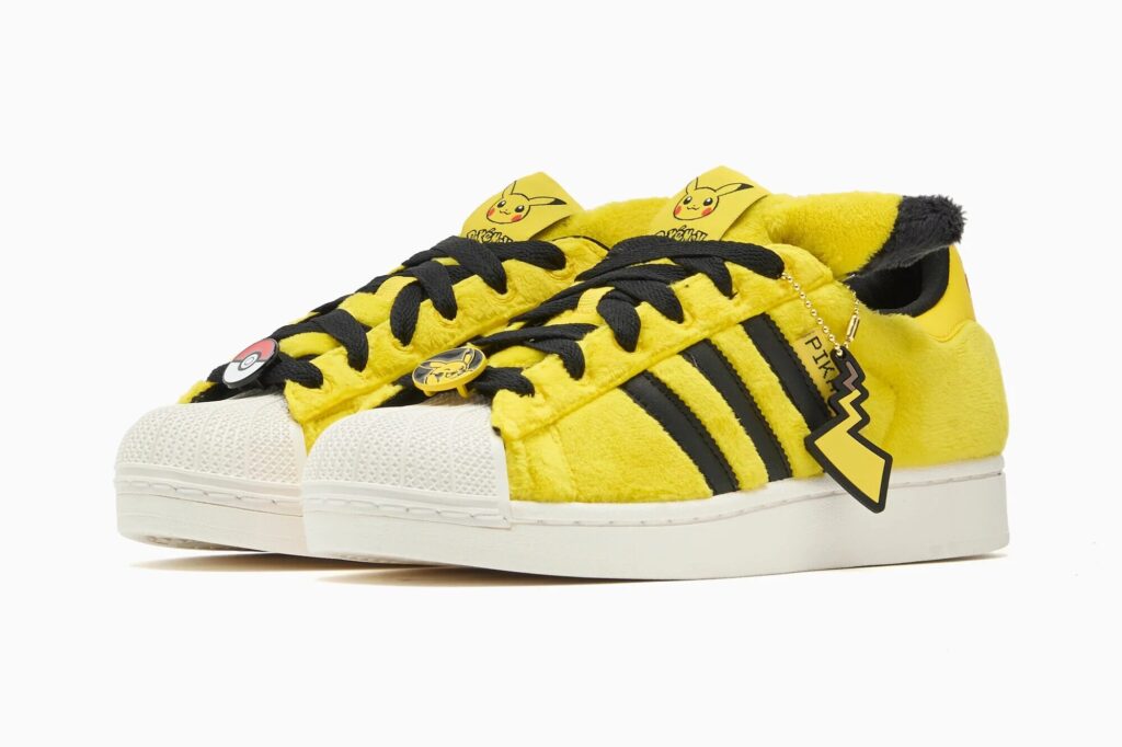Pokémon x adidas Superstar Pikachu Yellow 2026 KI2858