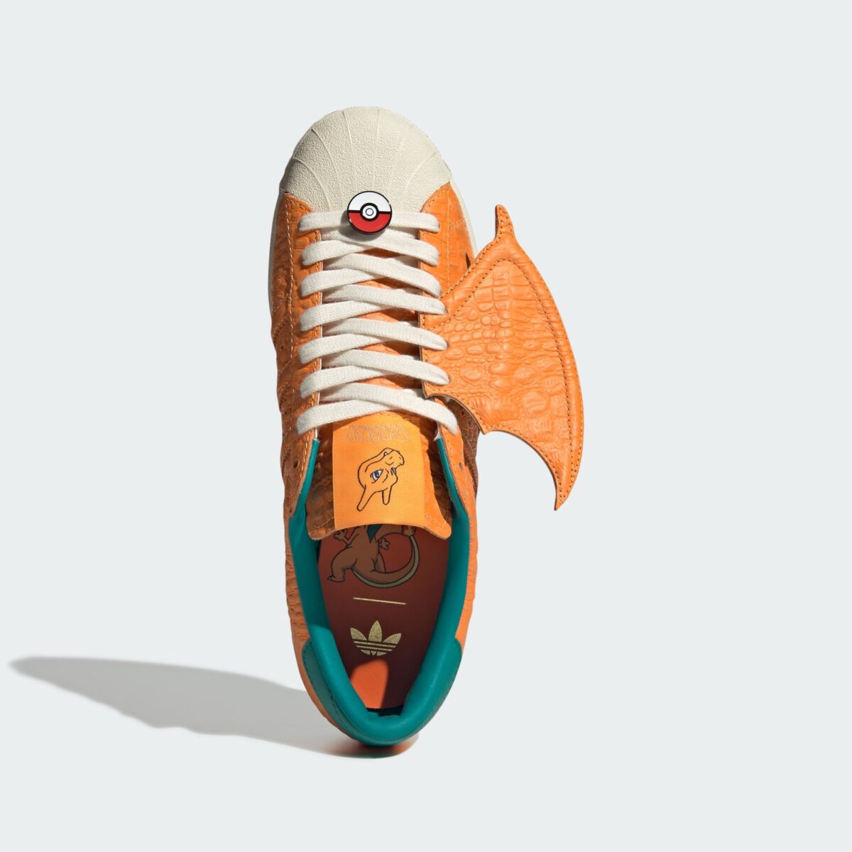 Pokémon x adidas Superstar Vintage Charizard 2026 KI2861